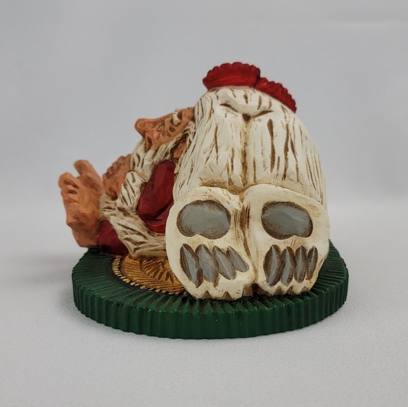 David Frykman Santa Sleeping On Bear Resin Holiday Figurine DF1036 - Picture 9 of 16